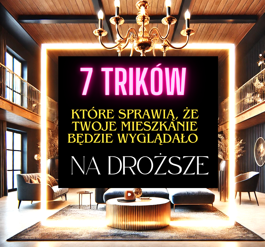 7 prostych trików, które sprawią, że Twoje mieszkanie będzie wyglądało na droższe. Sprawdź!