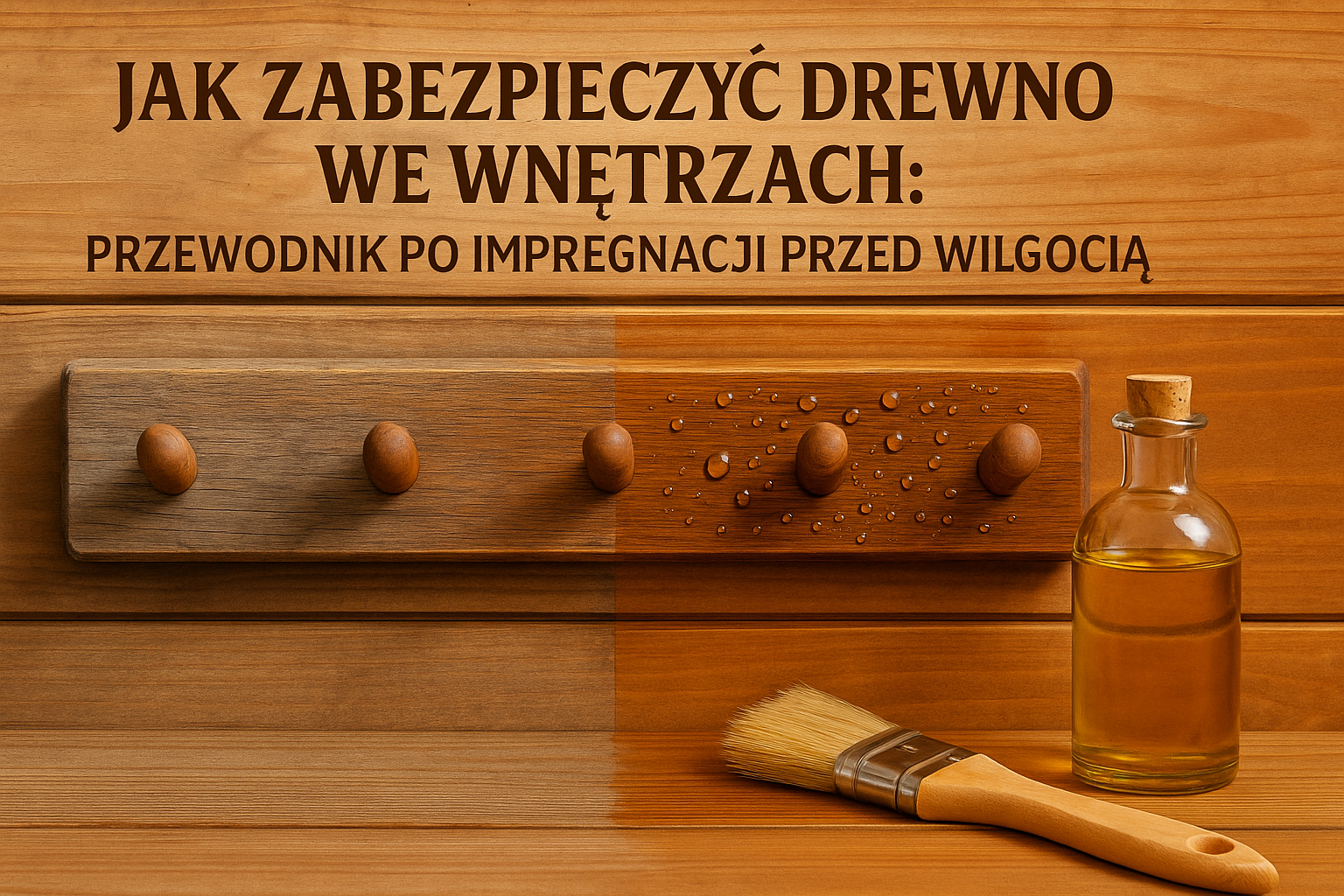 Jak Zabezpieczyć Drewno we Wnętrzach – Kompletny Przewodnik po Impregnacji i Ochronie Przed Wilgocią