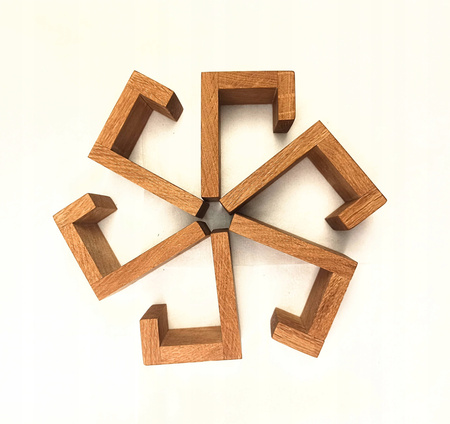 Dębowy wieszak na ręczniki 3 szt. – drewniany, do łazienki, handmade