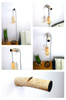 Nowoczesny Kinkiet Ścienny z Drewna Brzozowego – Designerska Lampa Handmade Polska Produkcja