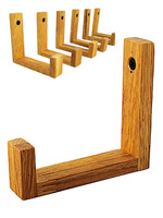 Długi wieszak z Dębu na medale, kubki lub kwiaty 3 szt. – stylowy dodatek